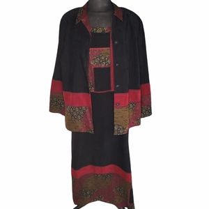 C.M.Shapes maxi dress & jacket